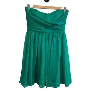 J Crew Women’s Strapless Silk Cocktail Formal Dress 4P